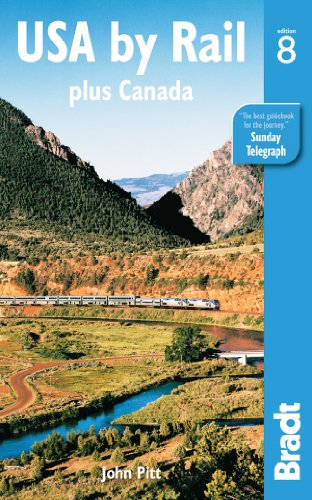 USA by Rail Plus Canada's Main Routes 8th 2012 (Revised) 9781841623894 Front Cover