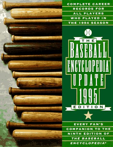 Baseball Encyclopedia Update, 1995 N/A 9780028600895 Front Cover