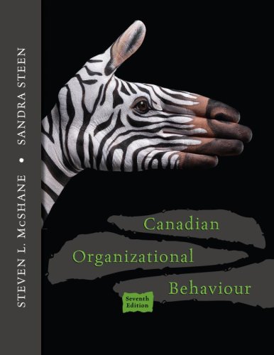 CANADIAN ORGANIZAT.BEH.>CANADI N/A 9780070979895 Front Cover