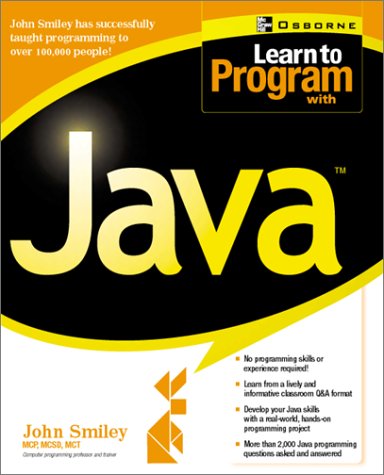 Learn to Program with Java   2002 9780072131895 Front Cover