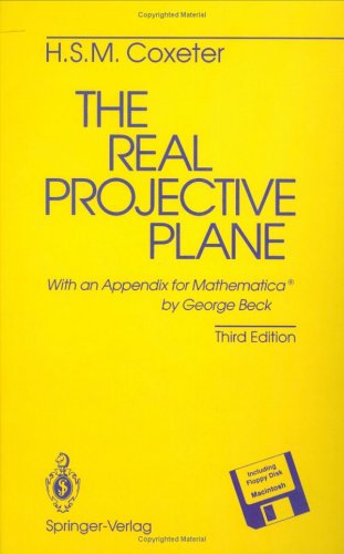 Real Projective Plane With an Appendix for Mathematics 3rd 1993 (Reprint) 9780387978895 Front Cover