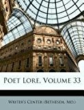 Poet Lore  N/A 9781147719895 Front Cover