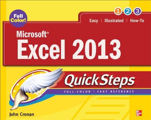 Microsoft Excel 2013 Quicksteps:   2013 9780071805896 Front Cover