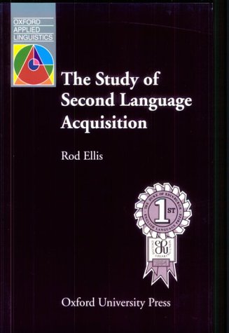 Study of Second Language Acquisition   1994 9780194371896 Front Cover