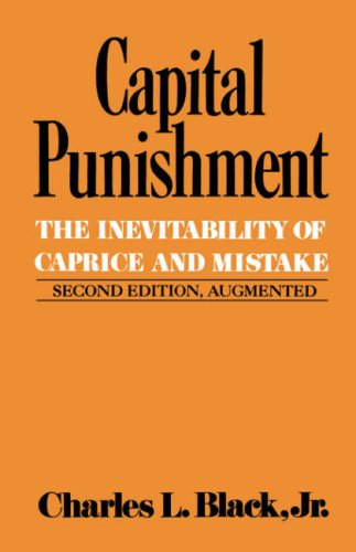 Capital Punishment  2nd (Revised) 9780393952896 Front Cover