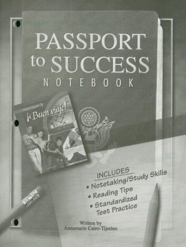 ï¿½Buen Viaje! Level 1, Passport to Success   2008 9780078797897 Front Cover