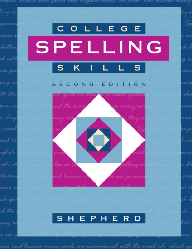 College Spelling Skills  2nd 1996 9780395753897 Front Cover
