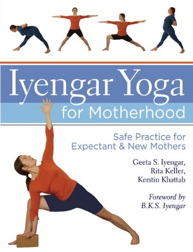 Iyengar Yoga for Motherhood Safe Practice for Expectant and New Mothers  2010 9781402726897 Front Cover