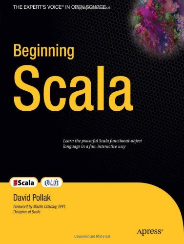 Beginning Scala  N/A 9781430219897 Front Cover