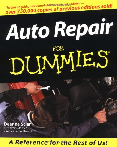 Auto Repair for Dummiesï¿½   1999 9780764550898 Front Cover