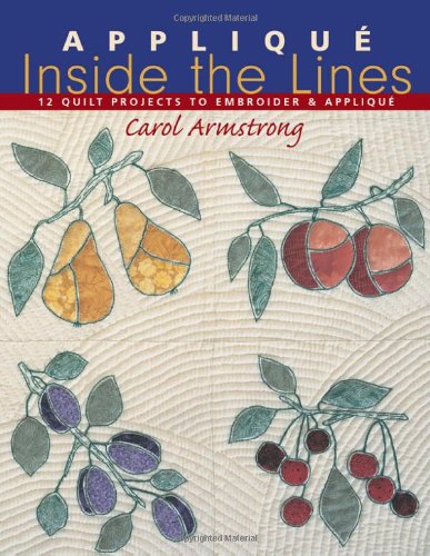 Applique Inside the Lines 12 Quilt Projects to Embroider and Applique  2003 9781571201898 Front Cover