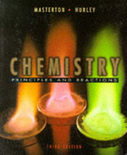 Chemistry Principles and Reactions 3rd 1997 9780030058899 Front Cover