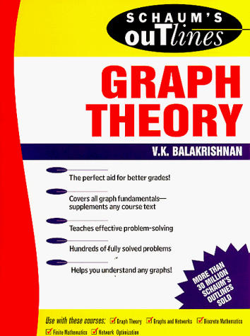 Schaum's Outline of Graph Theory: Including Hundreds of Solved Problems   1997 9780070054899 Front Cover