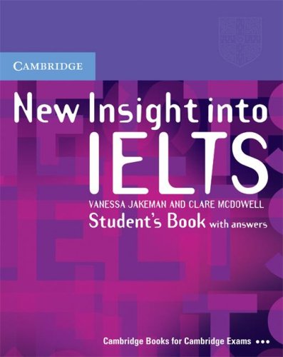 New Insight into IELTS Student's Book with Answers  3rd 2008 9780521680899 Front Cover