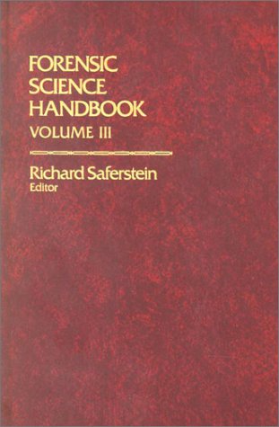 Forensic Science Handbook   1993 9780133253900 Front Cover