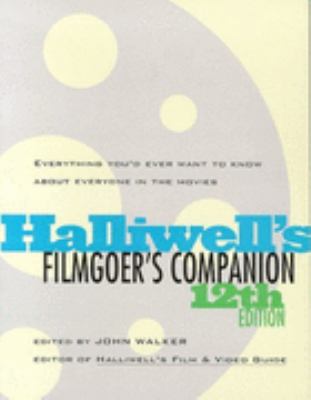 Halliwell's Filmgoer's Companion  11th 1995 (Revised) 9780006383901 Front Cover