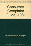 Consumer Complaint Guide 8th 9780024695901 Front Cover