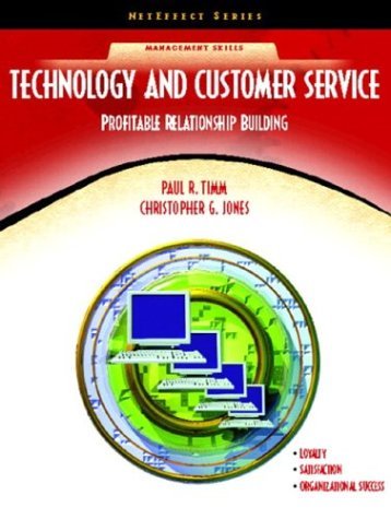 Technology and Customer Service Profitable Relationship Building  2005 9780130989901 Front Cover