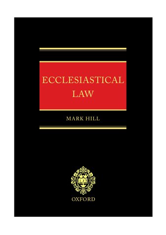 Ecclesiastical Law  2nd 2001 (Revised) 9780198268901 Front Cover