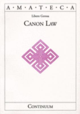 Canon Law   2002 9780826413901 Front Cover