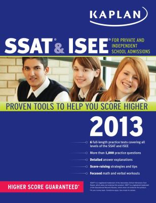 SSAT and ISEE For Private and Independent School Admissions Revised  9781609785901 Front Cover