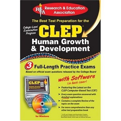 CLEP Human Growth and Development N/A 9780324808902 Front Cover