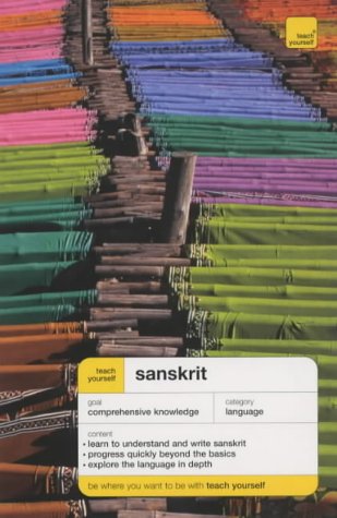 Teach Yourself Sanskrit (Teach Yourself Languages) N/A 9780340859902 Front Cover