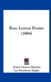Rose Leaves Poems (1896) N/A 9781161796902 Front Cover