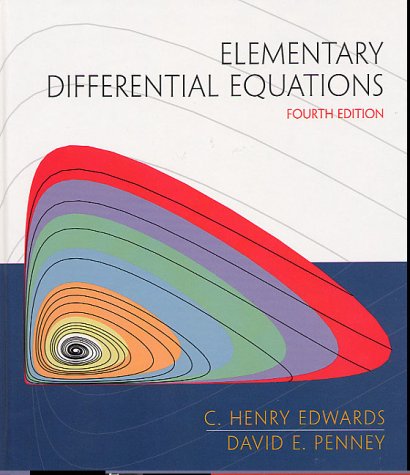 Elementary Differential Equations with Applications  4th 2000 9780130112903 Front Cover