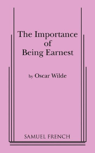 Importance of Being Earnest  N/A 9780573601903 Front Cover