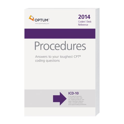 Coders' Desk Reference for Procedures 2014:   2013 9781601518903 Front Cover