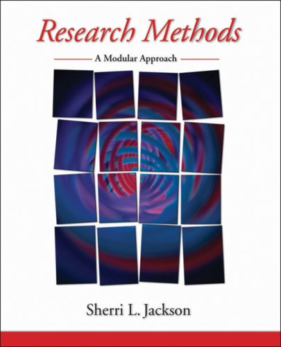 Research Methods A Modular Approach  2008 9780495098904 Front Cover