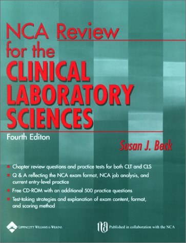 NCA Review for Clinical Laboratory Sciences  4th 2002 (Revised) 9780781731904 Front Cover