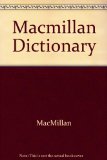 Macmillan Dictionary N/A 9780021953905 Front Cover
