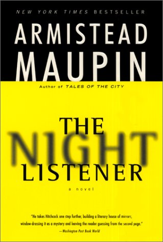 Night Listener A Novel  2001 9780060930905 Front Cover