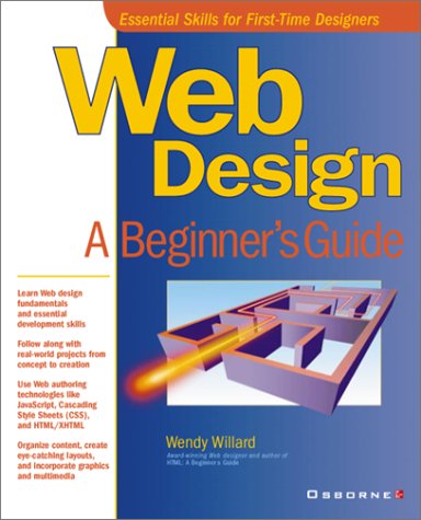 Web Design A Beginner's Guide  2001 9780072133905 Front Cover