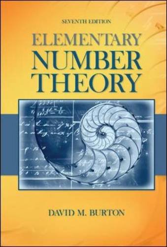 Elementary Number Theory  7th 2011 9780077349905 Front Cover