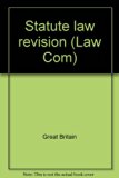 Statute Law Revision   1978 9780101718905 Front Cover