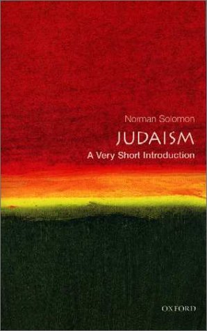 Judaism: a Very Short Introduction   2000 9780192853905 Front Cover