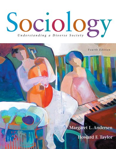 Sociology Understanding a Diverse Society 4th 2006 (Revised) 9780495004905 Front Cover