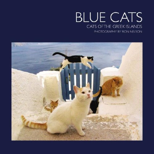 Blue Cats : Cats of the Greek Islands  2006 9780977966905 Front Cover