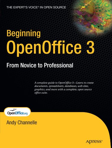 Beginning OpenOffice 3   2009 9781430215905 Front Cover