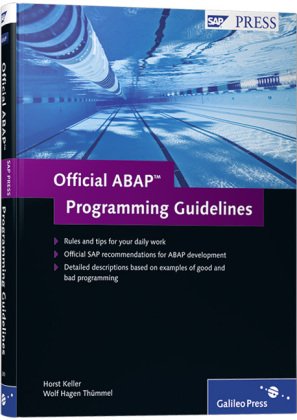 Official ABAP Programming Guidelines   2010 9781592292905 Front Cover