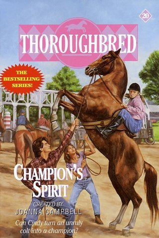 Thoroughbred #20 Champion's Spirit  N/A 9780061064906 Front Cover