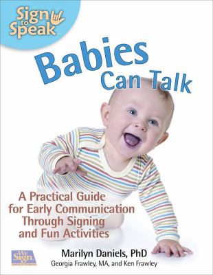 Babies Can Talk   2010 9781887120906 Front Cover