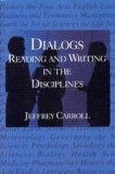 Dialogs Reading and Writing in the Disciplines N/A 9780023195907 Front Cover