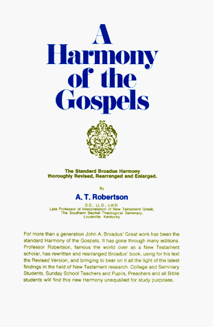 Harmony of the Gospels  N/A 9780060668907 Front Cover