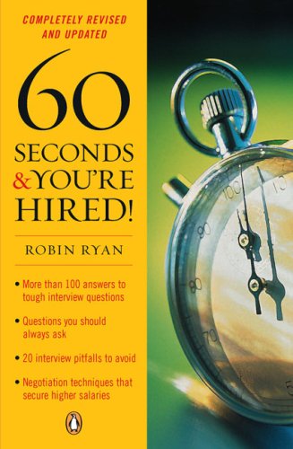 60 Seconds and You're Hired!   2008 (Revised) 9780143112907 Front Cover