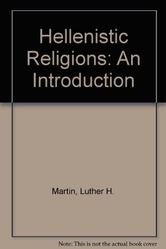 Hellenistic Religions An Introduction  1987 9780195043907 Front Cover