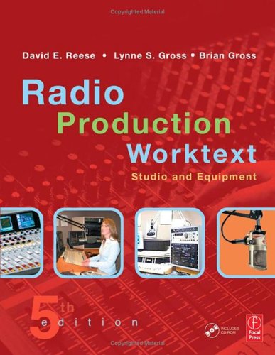 Radio Production Worktext Studio and Equipment 5th 2006 (Revised) 9780240806907 Front Cover